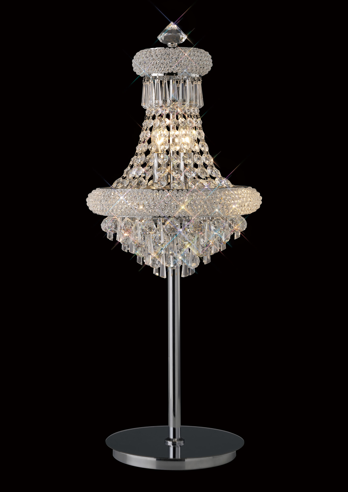 Alexandra Crystal Table Lamps Diyas Designer Table Lamps